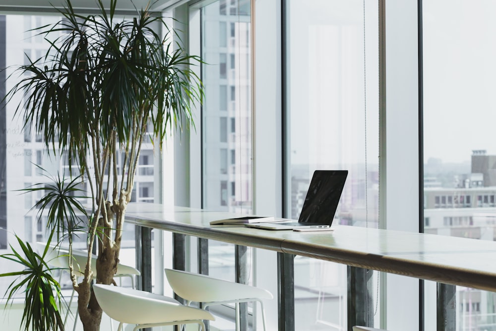 Modern office workspace